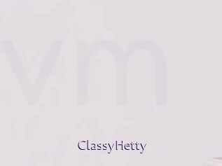 ClassyHetty